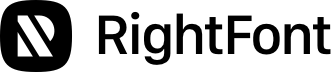 RightFont的LOGO图片