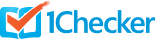 1Checker（易改）的LOGO图片